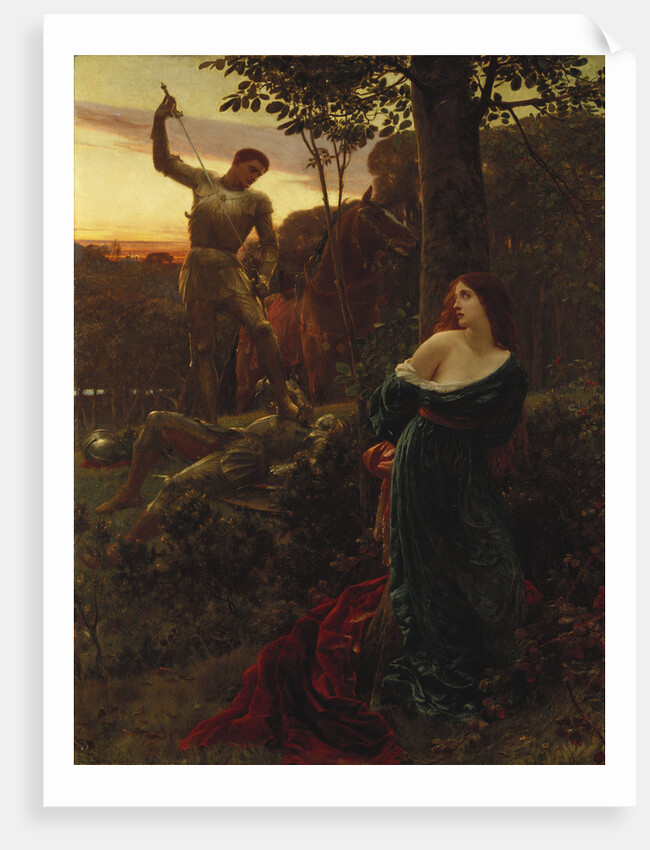 Chivalry by Frank Bernard Dicksee