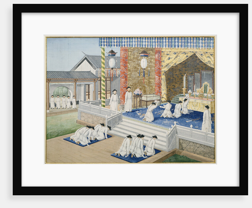 Scenes from Chinese Imperial Court Life by Anonymous