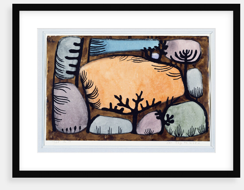 The Day in the Forest by Paul Klee