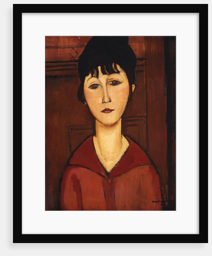 Head of a Young Girl by Amedeo Modigliani