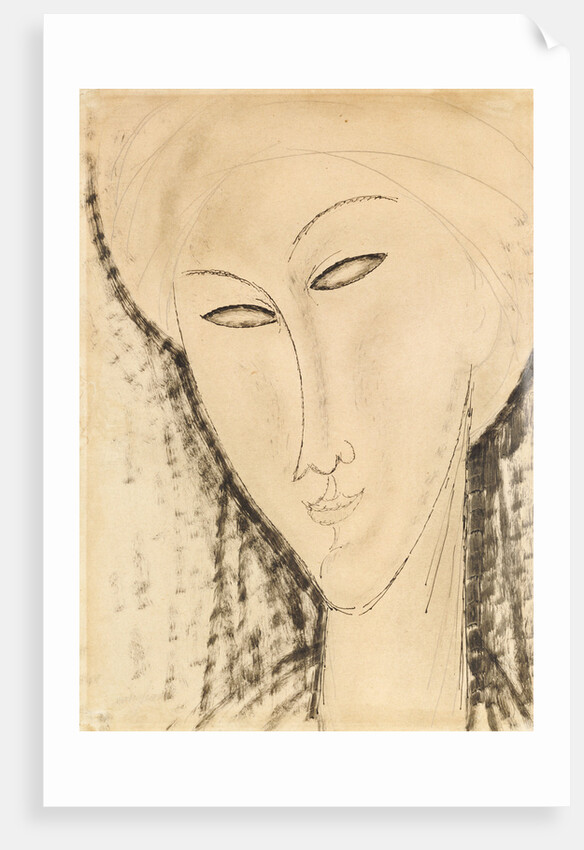 Tete de Femme by Amedeo Modigliani