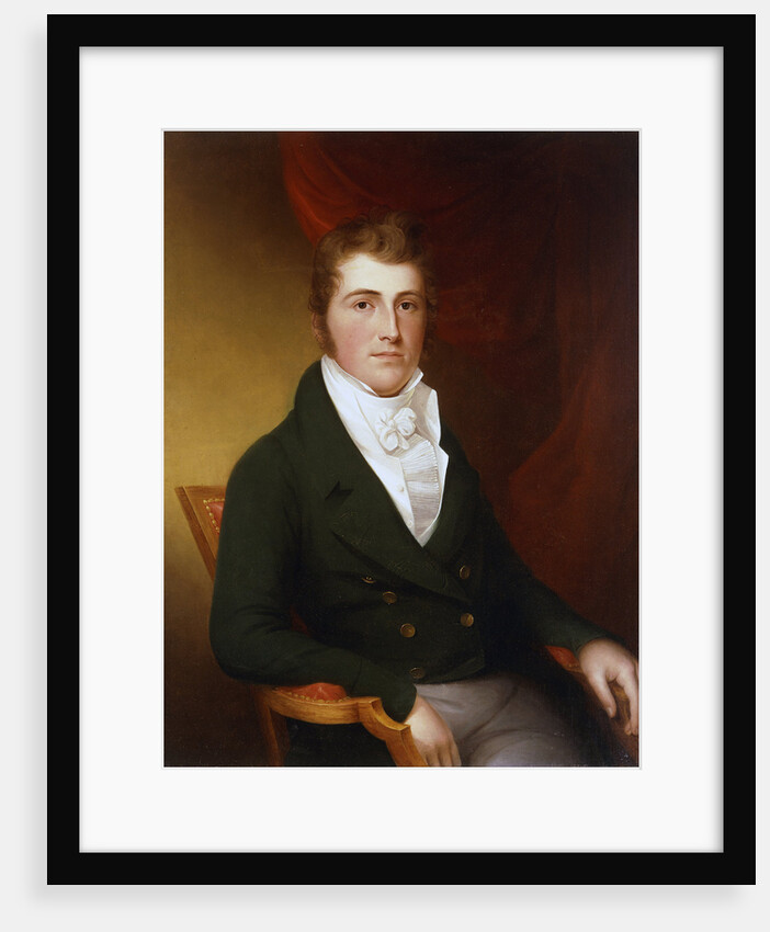 Gentleman in a Green Waistcoat by James Peale