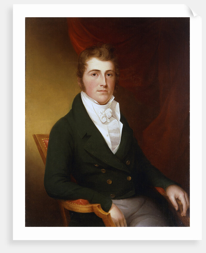 Gentleman in a Green Waistcoat by James Peale