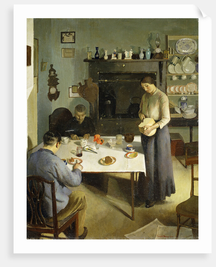 The Tea-Table by Harold Harvey