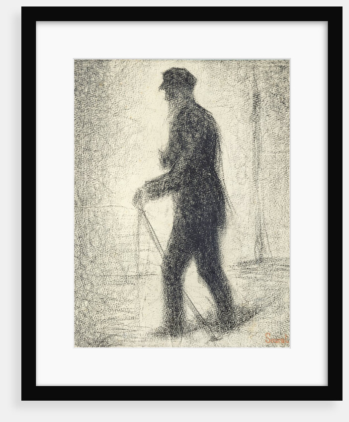 Walking by Georges Seurat