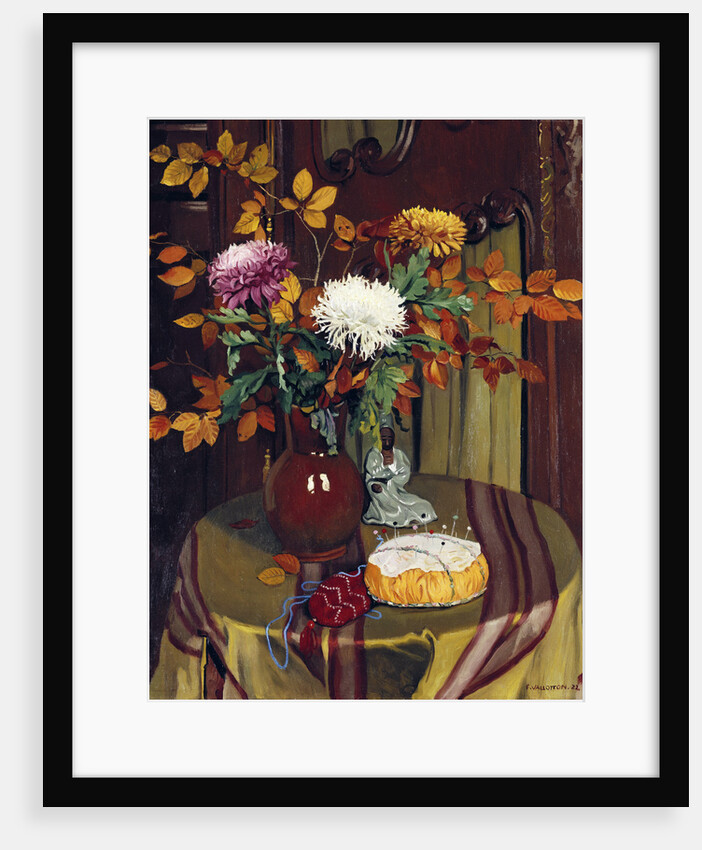 Chrysanthemums and Autumn Foilage by Felix Vallotton