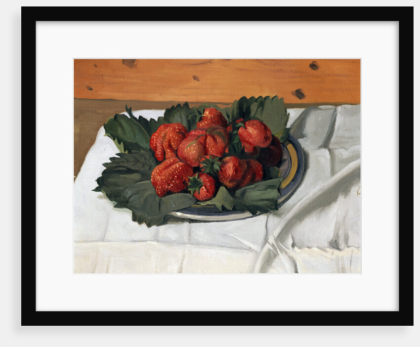 Still Life with Strawberries by Felix Vallotton