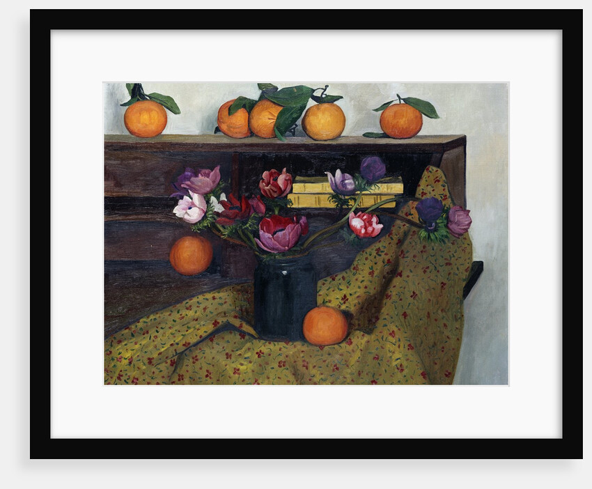 Anemones and Oranges by Felix Vallotton