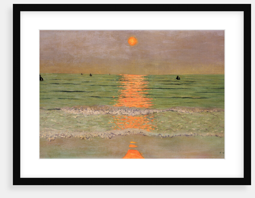 Sunset by Felix Vallotton