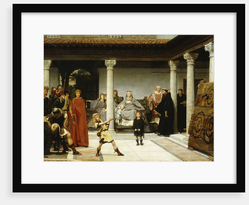 The Education of the Children of Clovis by Lawrence Alma-Tadema