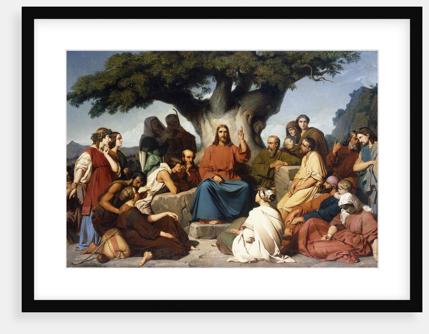 Surmon de Jesus-Christ sur la Montagne by Edouard Dubufe