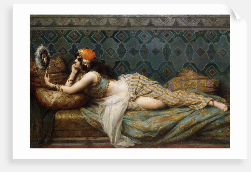 The Odalisque by Adrien Henri Tanoux