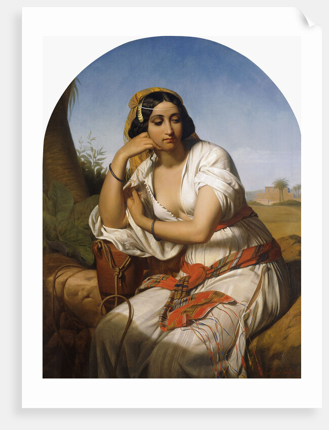 A Bedouin Woman by Godfried Guffens