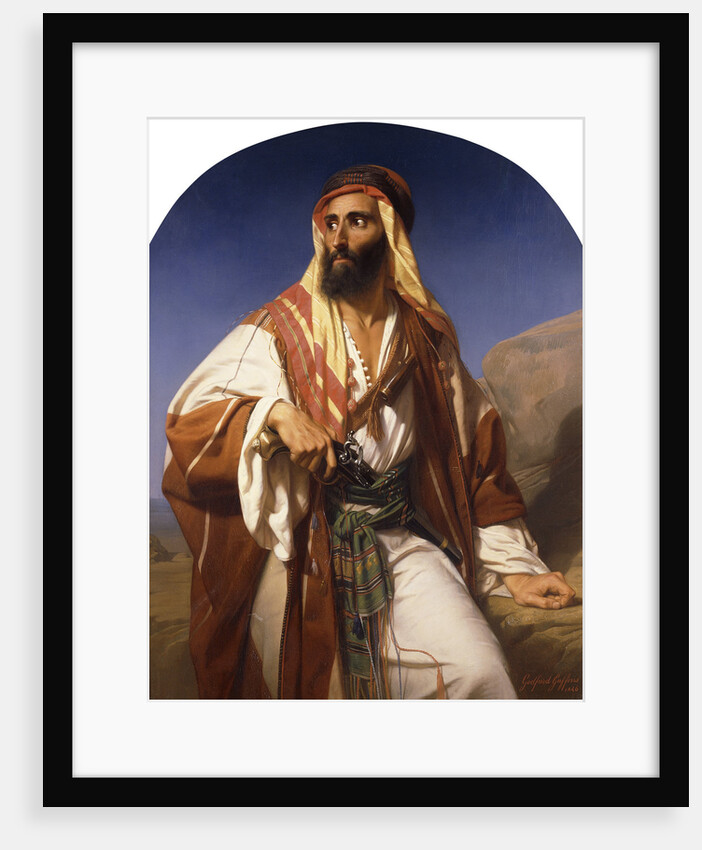 A Bedouin Chieftain by Godfried Guffens