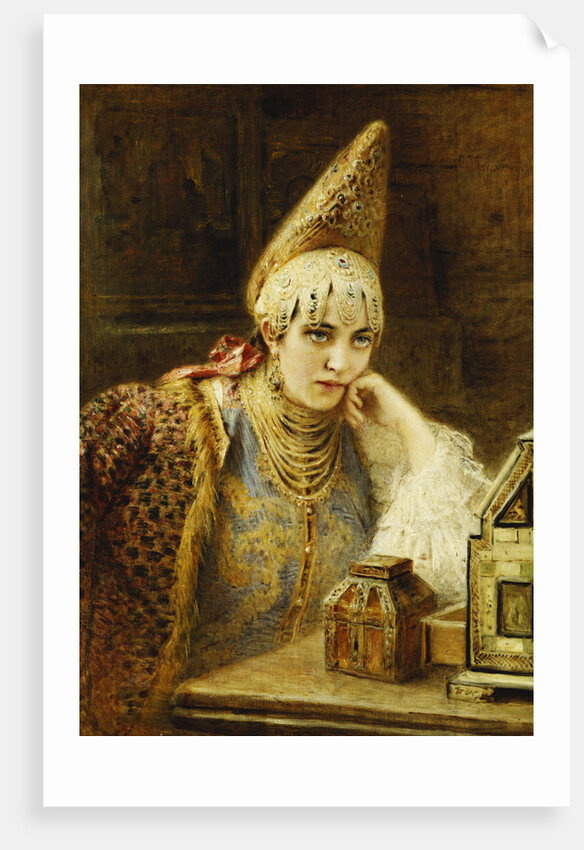 The Young Bride by Konstantin Makovsky