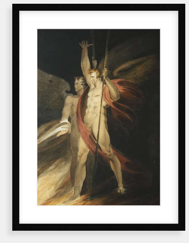 Satan Exulting by Richard Westall