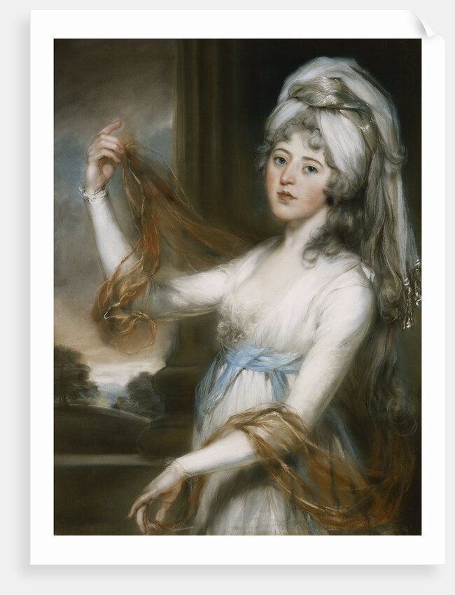 Portrait of Sarah, Wife of Walker King, Bishop of Rochester by John Russell