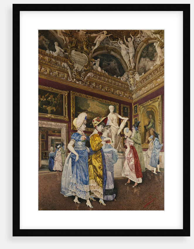 A Visit to the Pitti Palace by Giovanni Battista Filosa