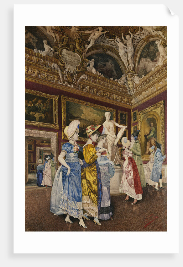 A Visit to the Pitti Palace by Giovanni Battista Filosa