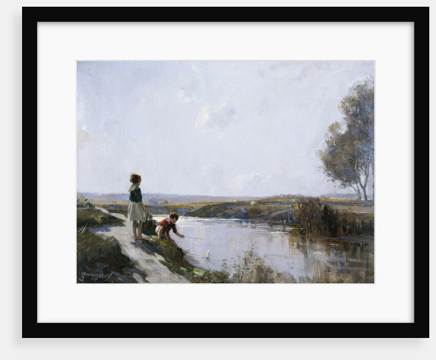 On the River Bann, Co. Antrim by Frank McKelvey