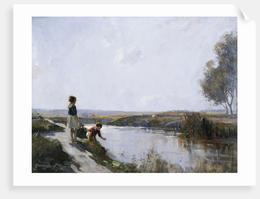 On the River Bann, Co. Antrim by Frank McKelvey