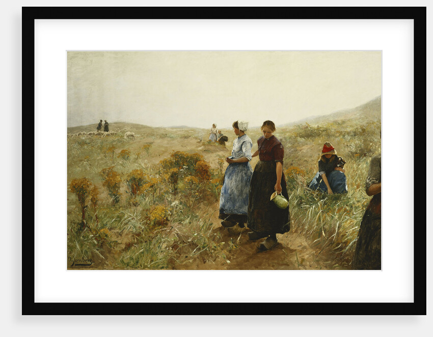 In the Fields by Olof August Andreas Jernberg