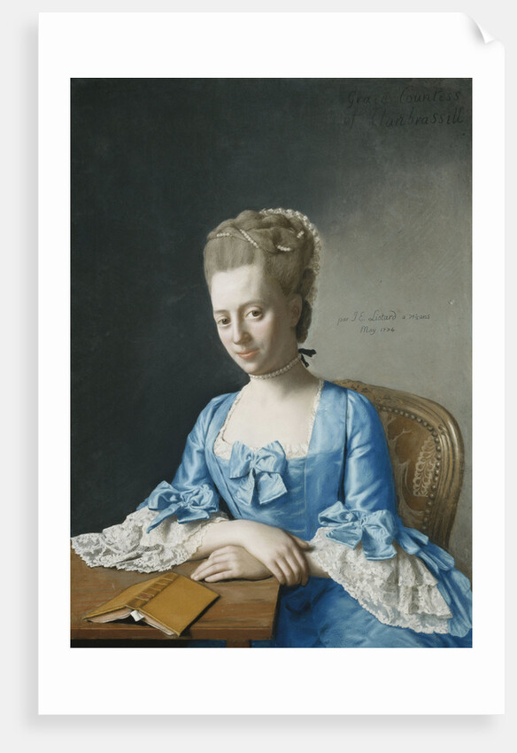 Portrait of Grace, Countess of Clanbrassil by Jean-Etienne Liotard
