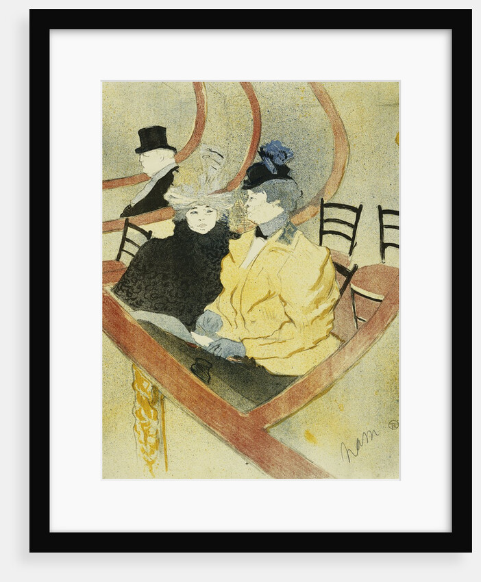 The Grand Lodge by Henri de Toulouse-Lautrec