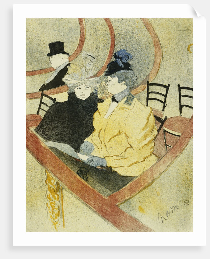 The Grand Lodge by Henri de Toulouse-Lautrec