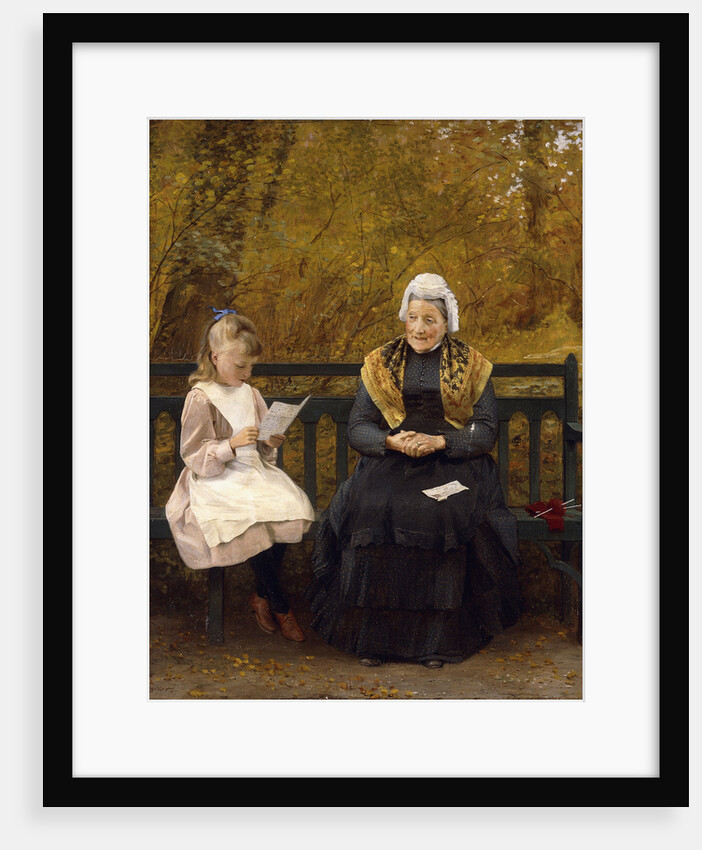 Reading for Grandmother by James Hayllar