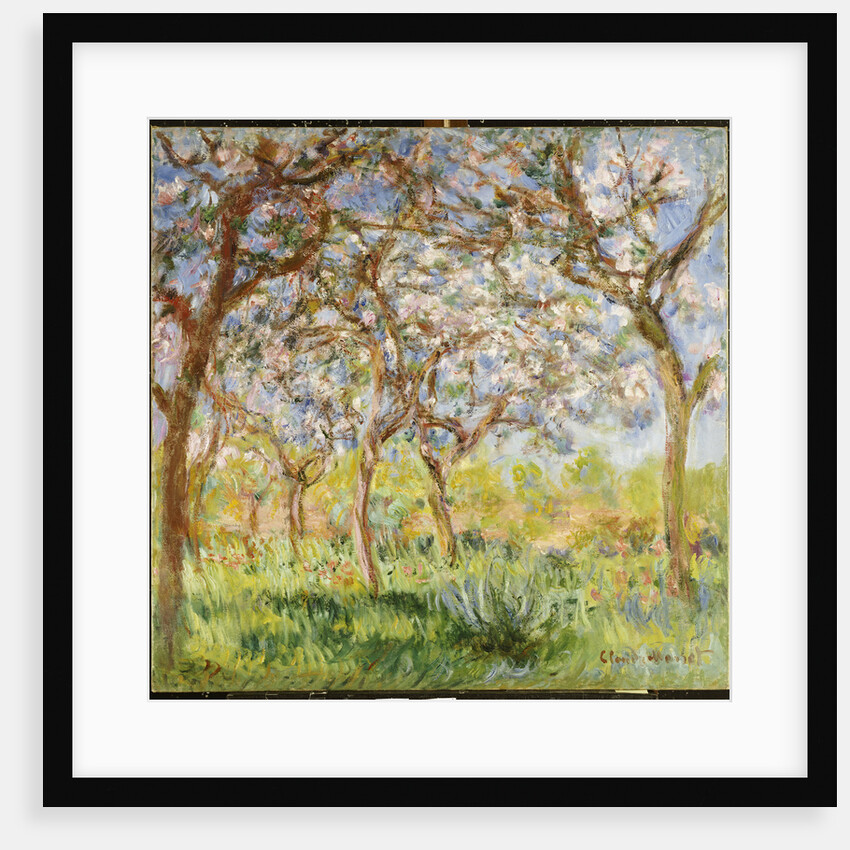Spring at Giverny by Claude Monet