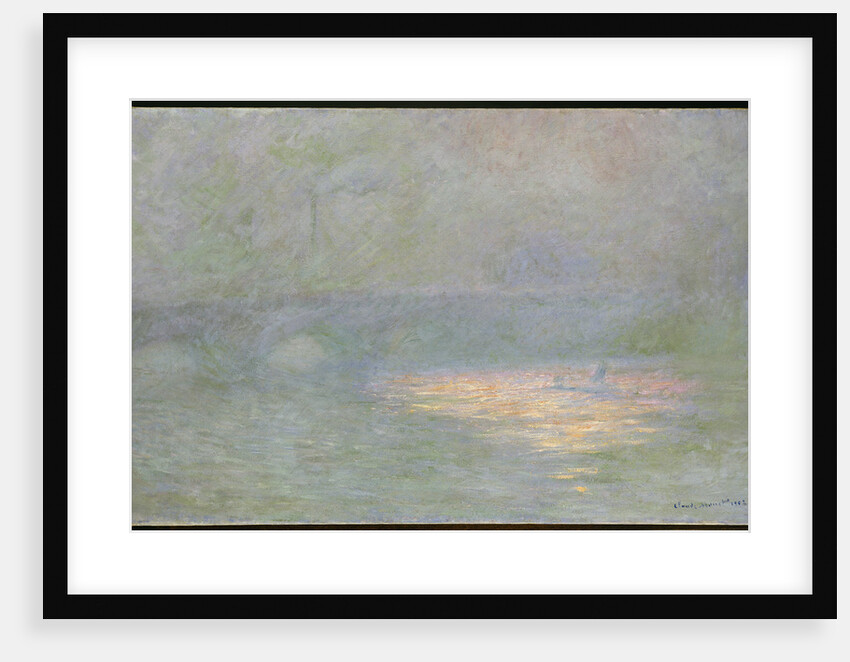Waterloo Bridge by Claude Monet