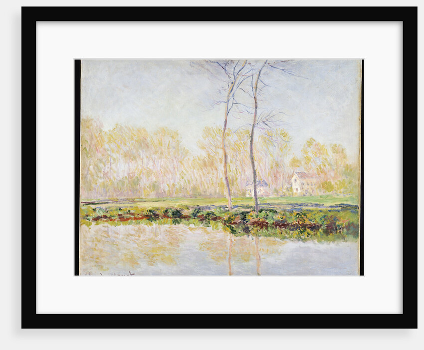 The Banks of the River Epte at Giverny by Claude Monet