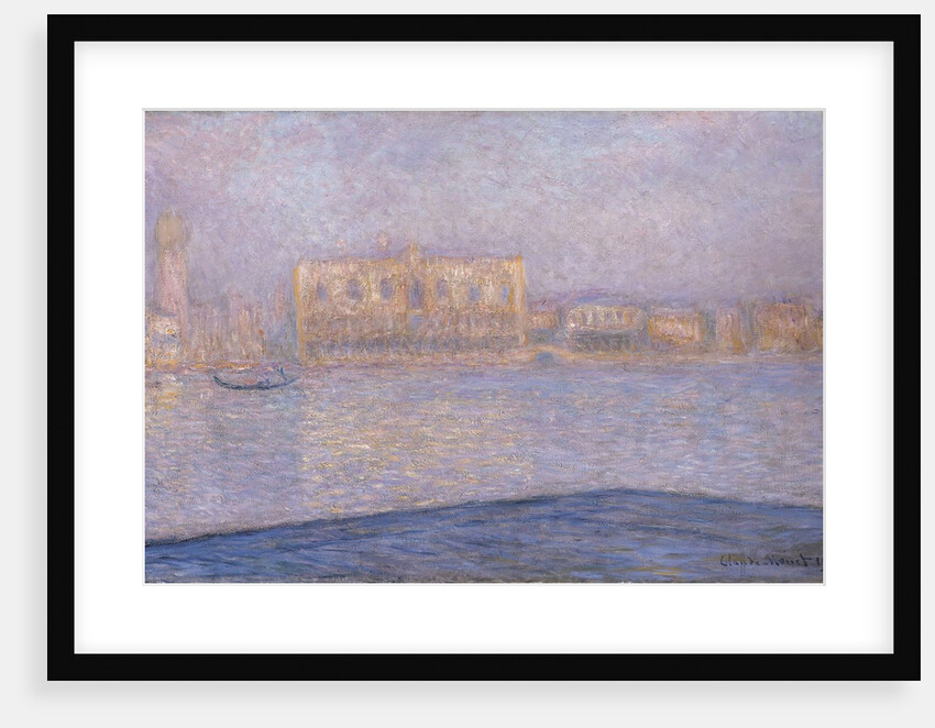 The Palazzo Ducale, Seen from San Giorgio Maggiore by Claude Monet