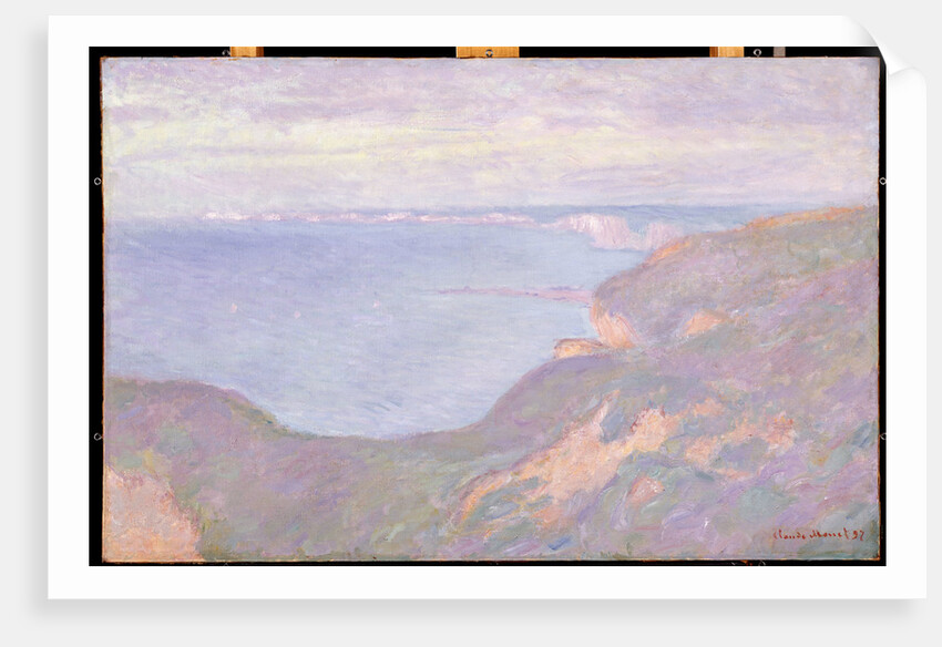 The Cliffs near Dieppe by Claude Monet