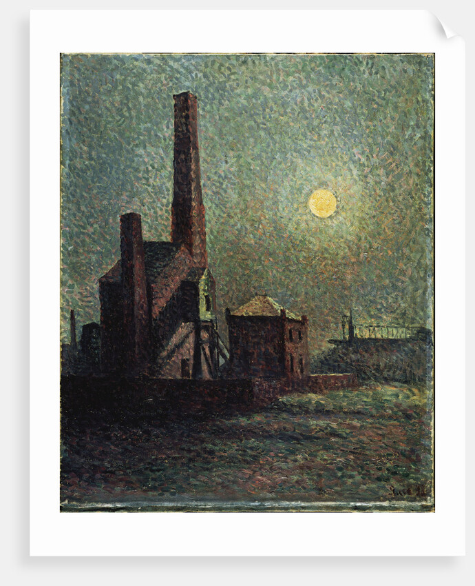 Machine by Moonlight by Maximilien Luce