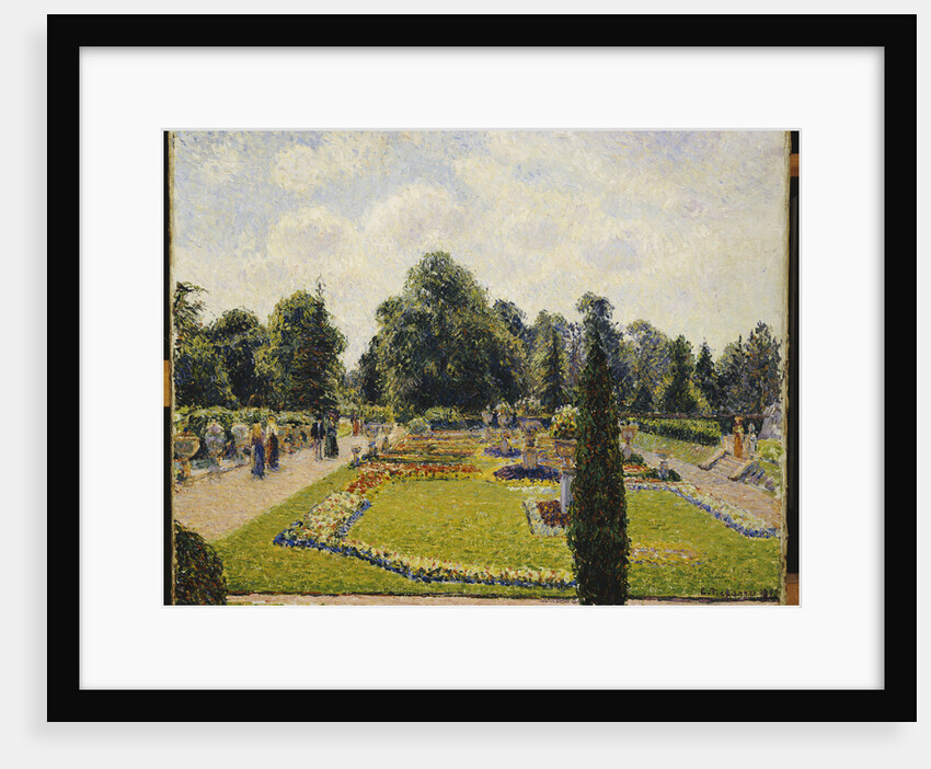 Kew Gardens, the Path to the Main Greenhouse by Camillle Pissarro