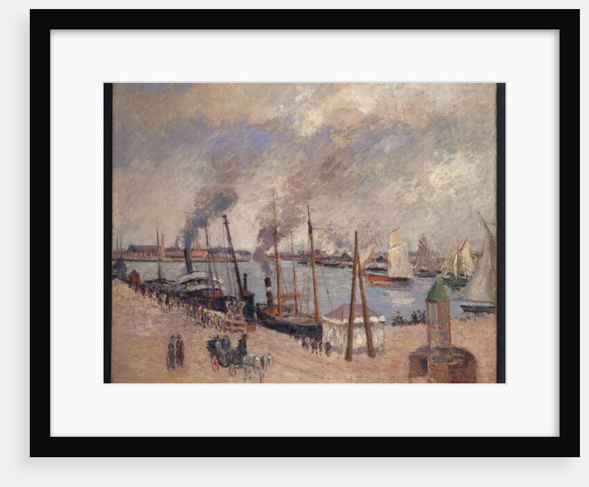 The Port at Le Havre by Camillle Pissarro