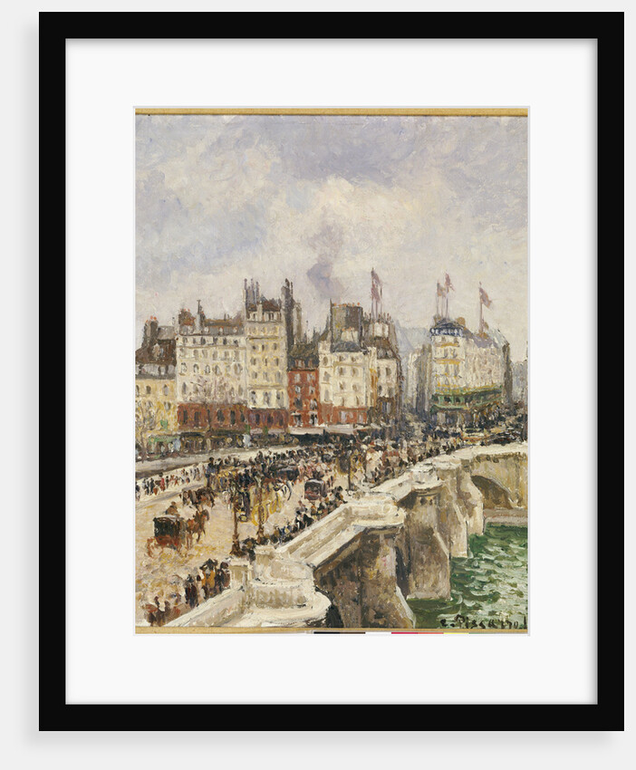 Le Pont-Neuf by Camillle Pissarro