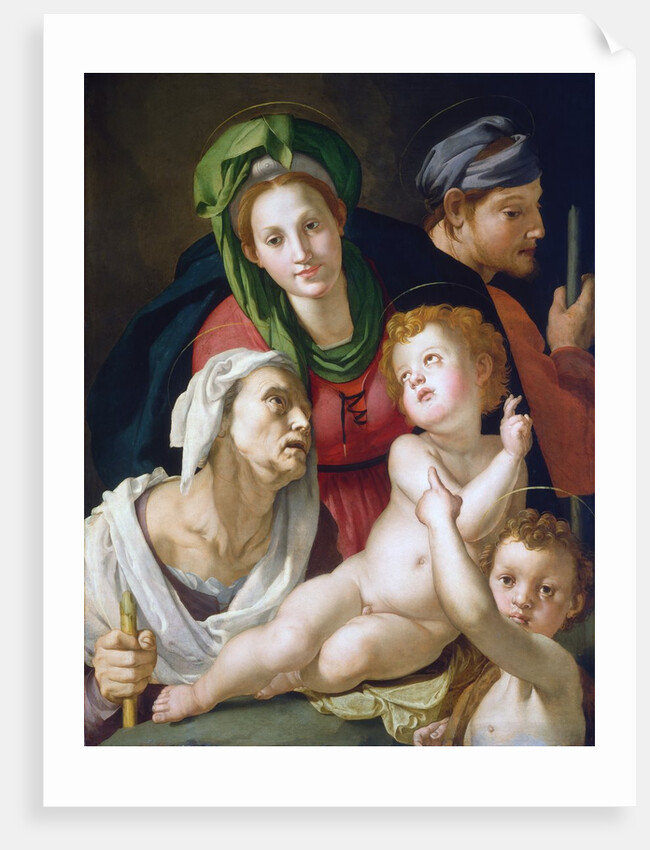 The Holy Family by Bronzino