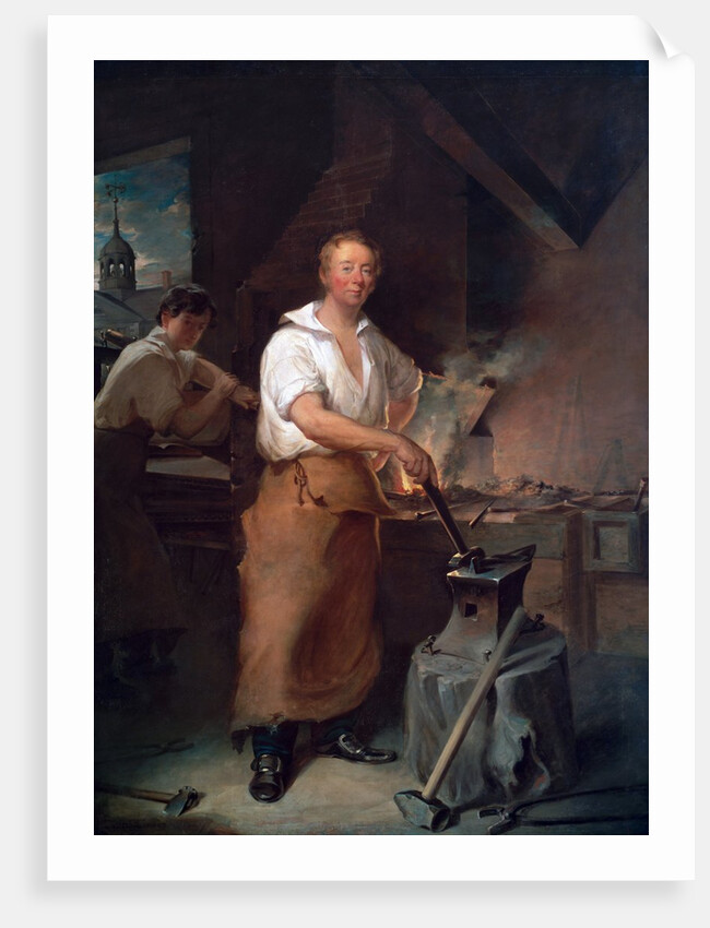 Pat Lyon at the Forge by John Neagle