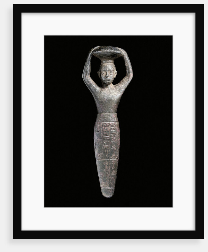 Neo-Sumerian sculpture of king Ur-Nammu by Anonymous