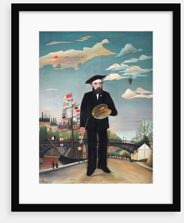 Myself: Portrait â€“ Landscape by Henri Rousseau