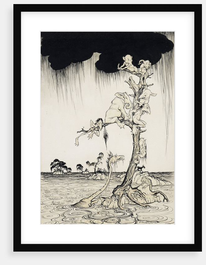 The Animals You Know Are Not As They Are Now by Arthur Rackham