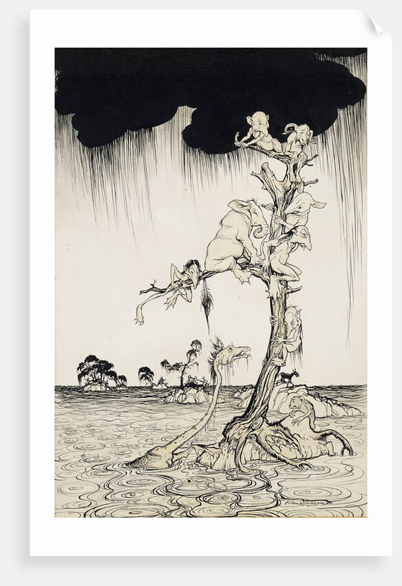 The Animals You Know Are Not As They Are Now by Arthur Rackham