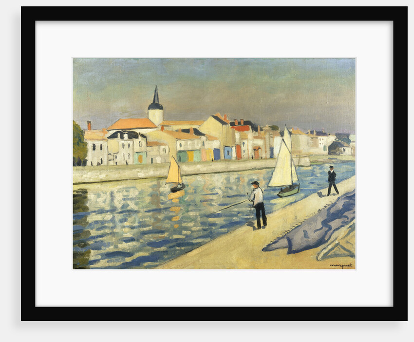 Anglers at Chaume by Albert Marquet