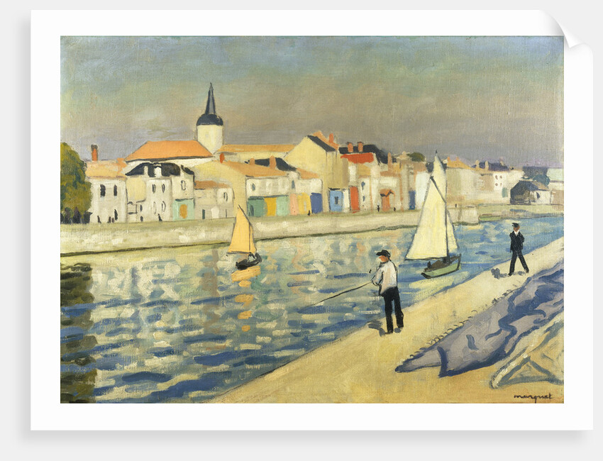 Anglers at Chaume by Albert Marquet