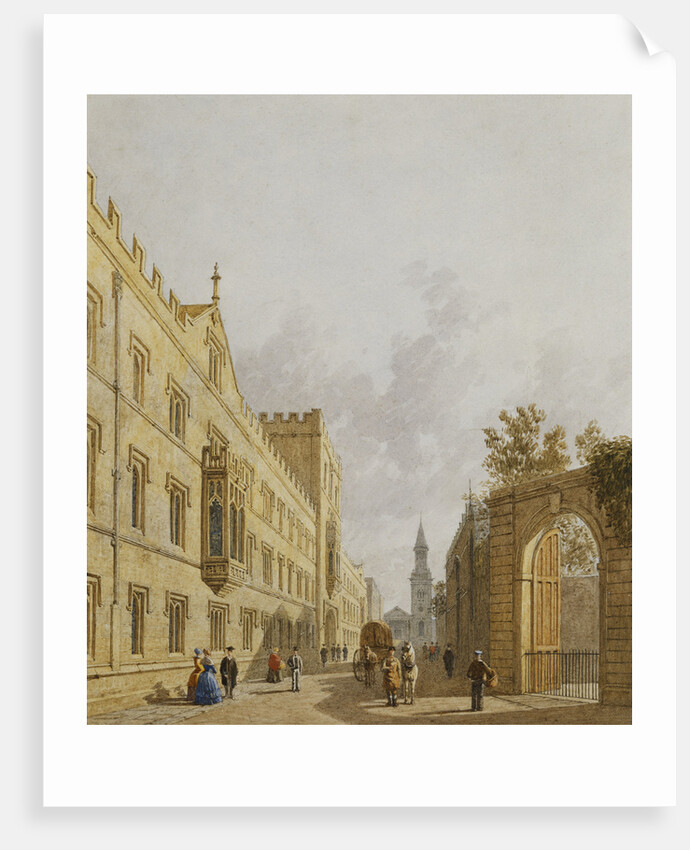Exeter College, Oxford by George Pyne
