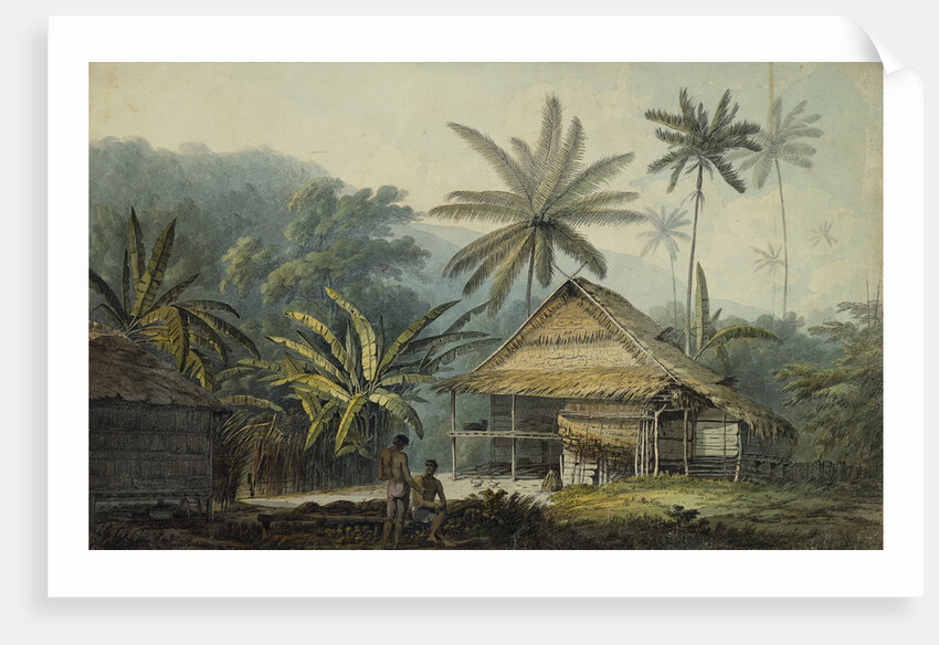 View in the Island of Crakatoa by John Webber