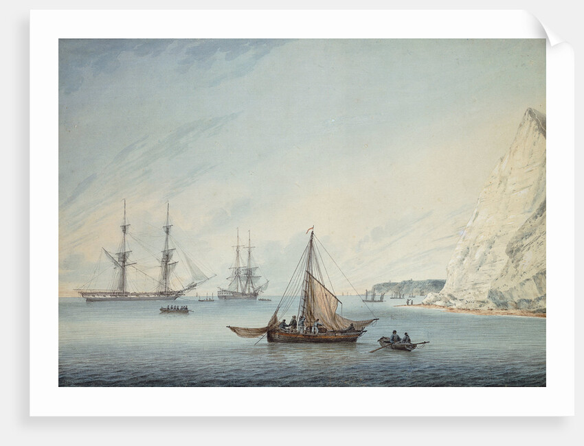 Shipping Off Shakespeare's Cliff by Samuel Atkins